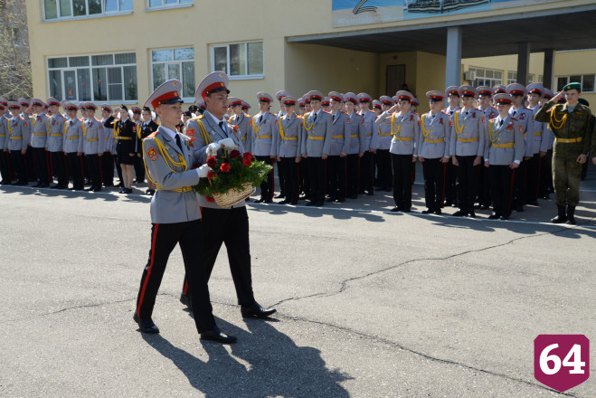 В Саратовской кадетской школе провели представление «На безымянной высоте»